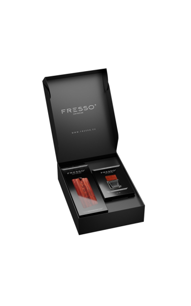FRESSO Pure Passion Gift Box auto kvapų pakuotė FRESSO Pure Passion Gift Box auto kvapų pakuotė