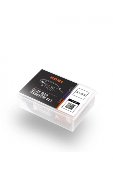 ADBL Clay Bar RAINBOW SET - 3 vnt x 50 g 2 ADBL Clay Bar RAINBOW SET - 3 vnt x 50 g 2