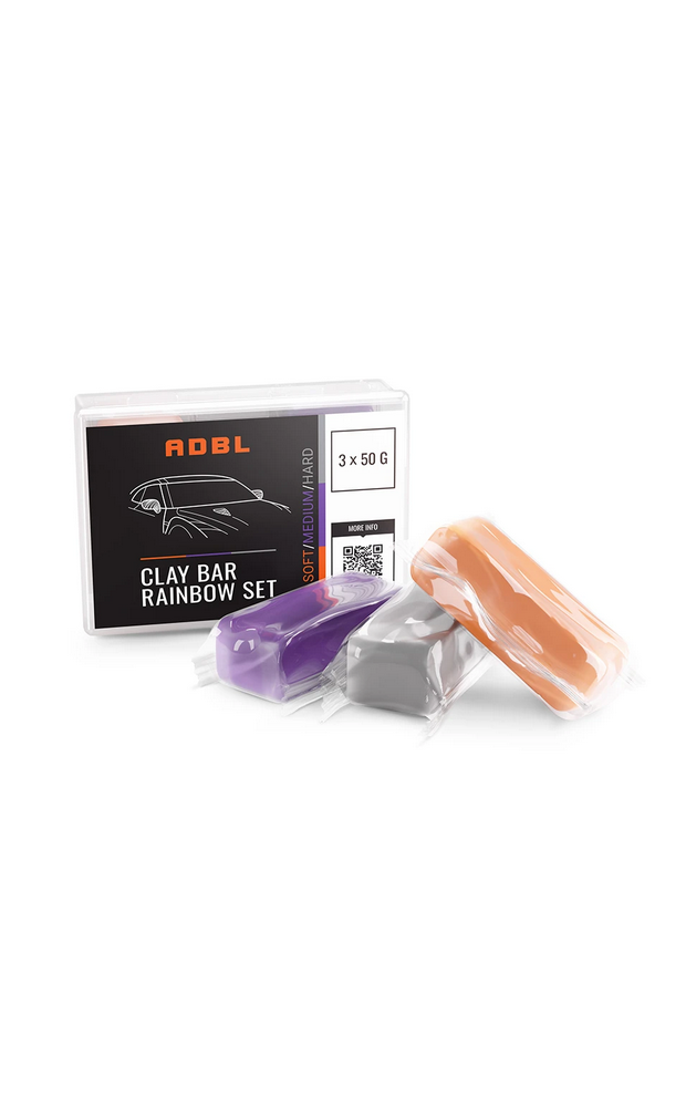 ADBL Clay Bar RAINBOW SET  - 3 vnt x 50 g