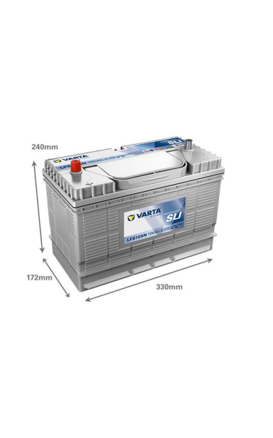 Akumuliatorius VARTA 12V 105Ah/800A (D+ standartinis)