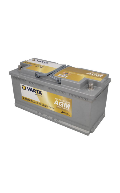 Akumuliatorius VARTA 12V 105Ah/950A (D+ standartinis)