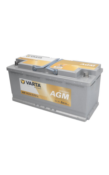 Akumuliatorius VARTA 12V 105Ah/950A START&STOP AGM (D+ standartinis)