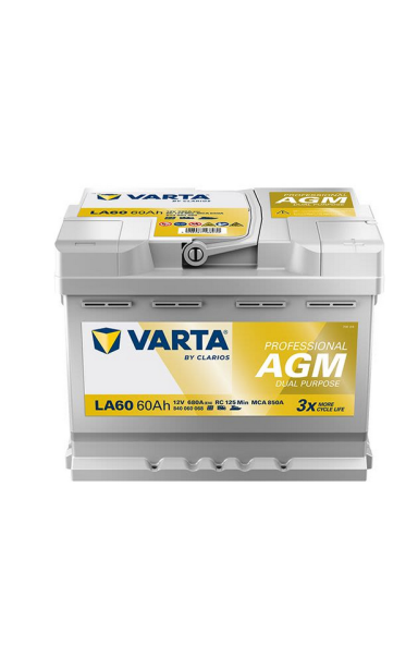 Akumuliatorius VARTA 12V 60Ah/680A (D+ standartinis)