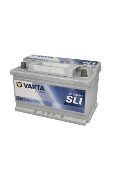 Akumuliatorius VARTA 12V 72Ah/680A (D+ standartinis)