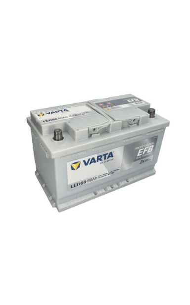 Akumuliatorius VARTA 12V 80Ah/800A (D+ standartinis)