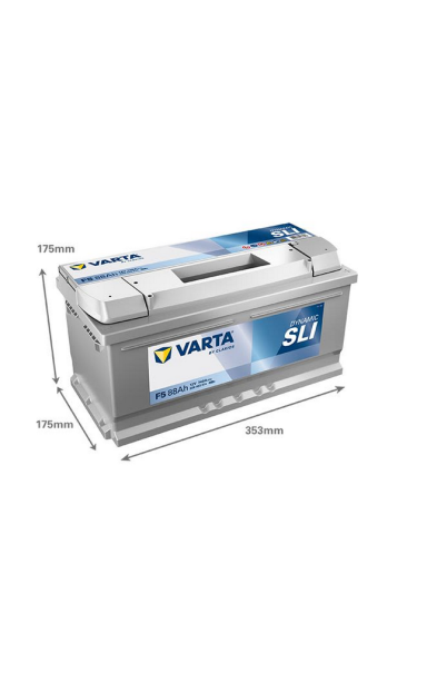 Akumuliatorius VARTA 12V 88Ah/740A (D+ standartinis)