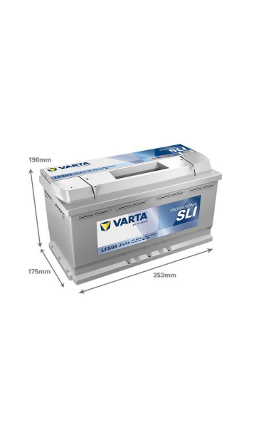 Akumuliatorius VARTA 12V 95Ah/800A (D+ standartinis)