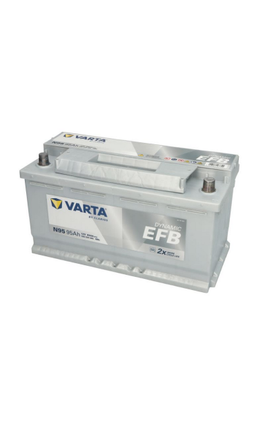 Akumuliatorius VARTA 12V 95Ah/850A START&STOP EFB (D+ standartinis)