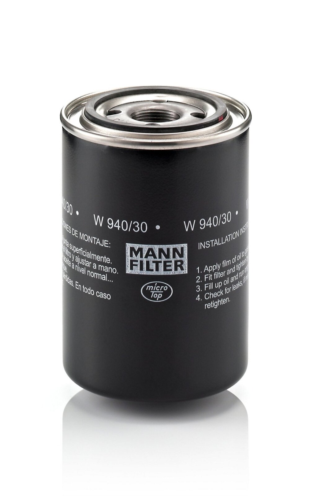 Alyvos filtras MANN-FILTER Alyvos filtras MANN-FILTER
