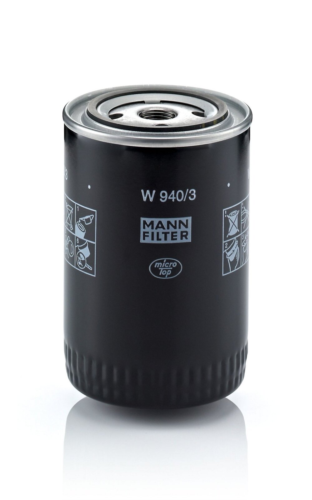 Alyvos filtras MANN-FILTER
