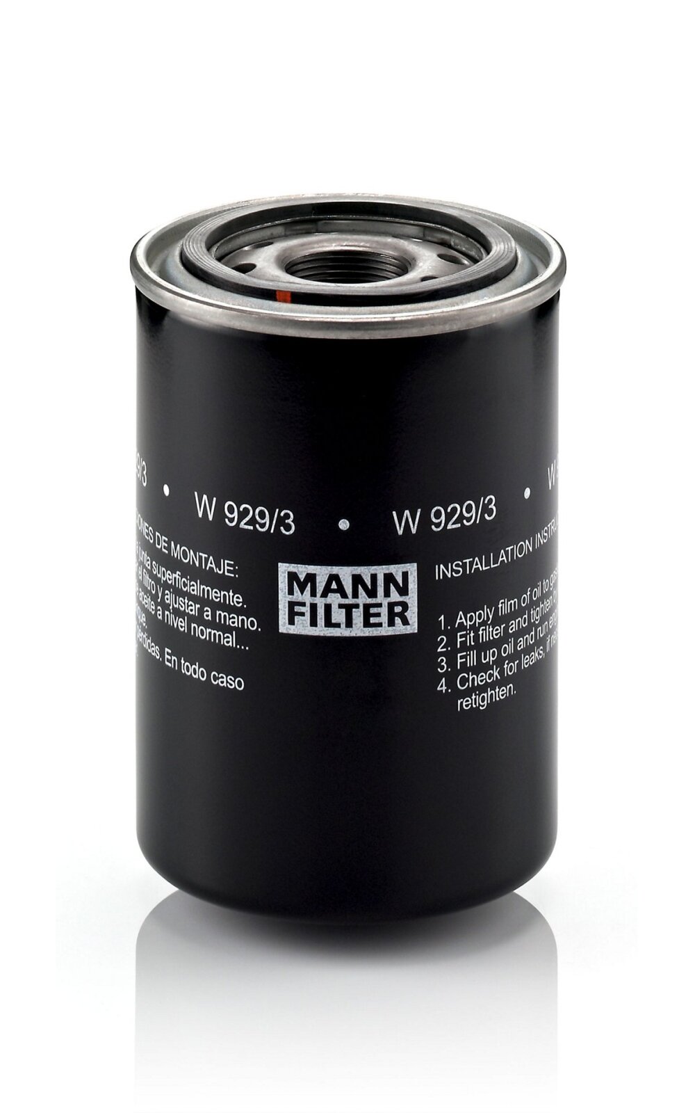Alyvos filtras MANN-FILTER Alyvos filtras MANN-FILTER