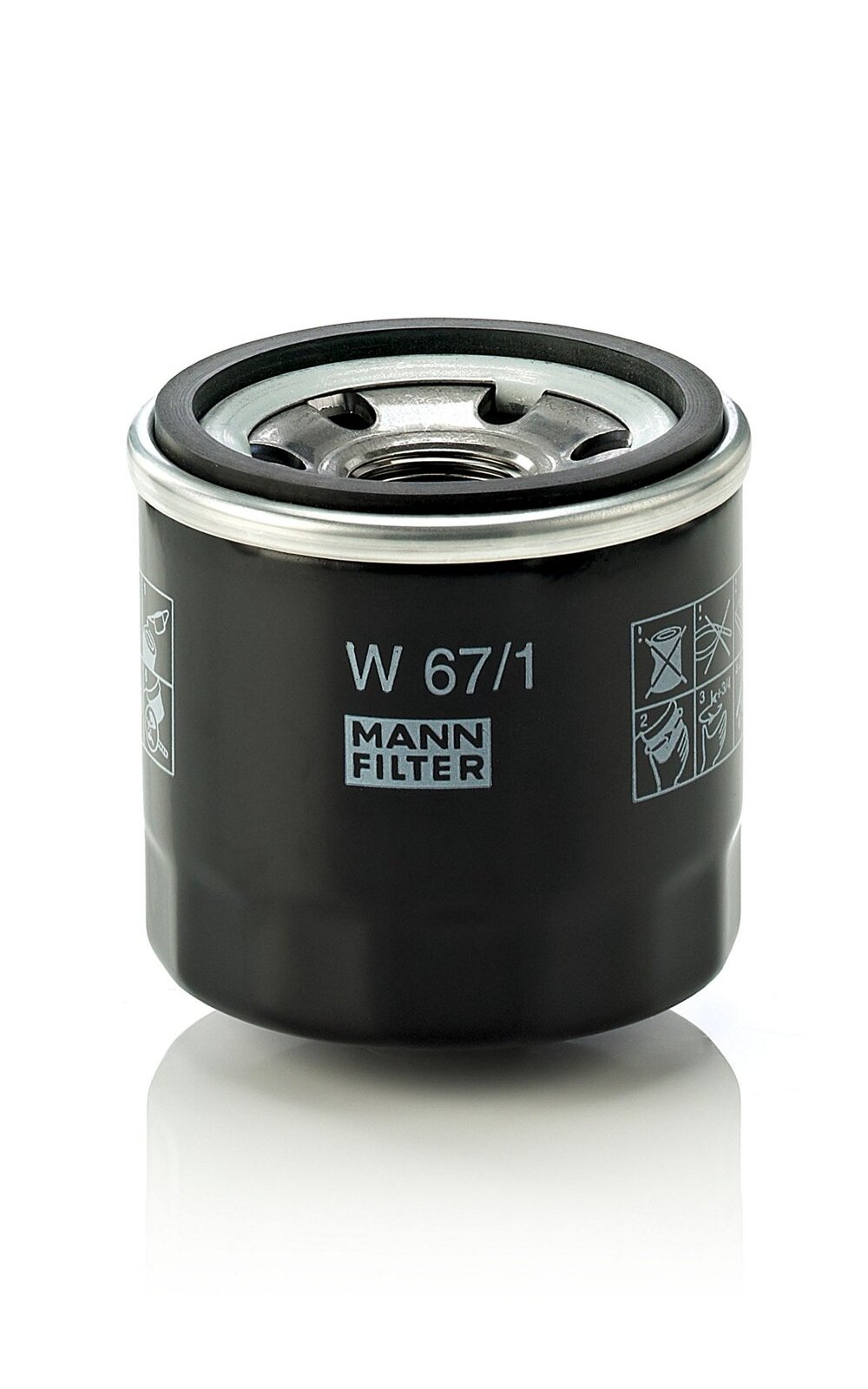 Alyvos filtras MANN-FILTER Alyvos filtras MANN-FILTER