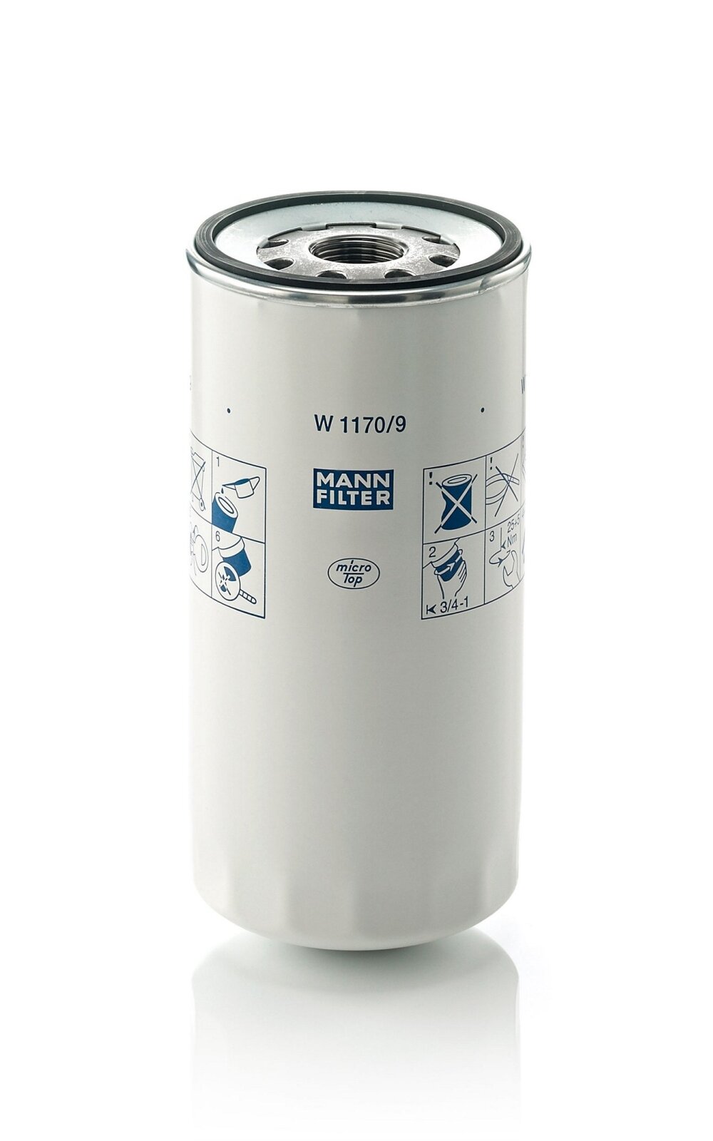 Alyvos filtras MANN-FILTER