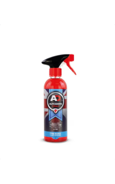 Autobrite Direct TyreGloss 500 ml – padangų, gumos ir plastiko atnaujinimo priemonė