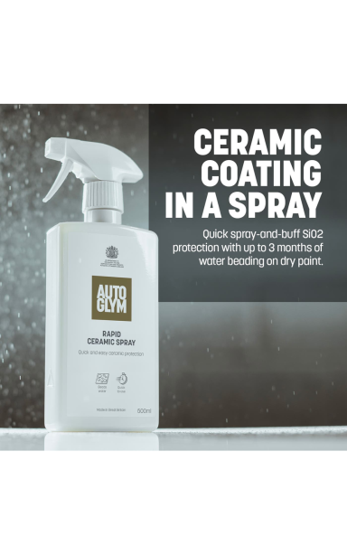 Autoglym Rapid Ceramic Spray 500 ml – greita keraminė lako apsauga