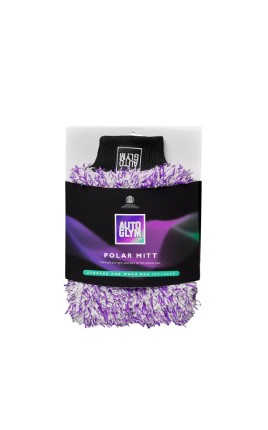 Autoglym Polar Mitt – itin minkšta automobilio plovimo pirštinė