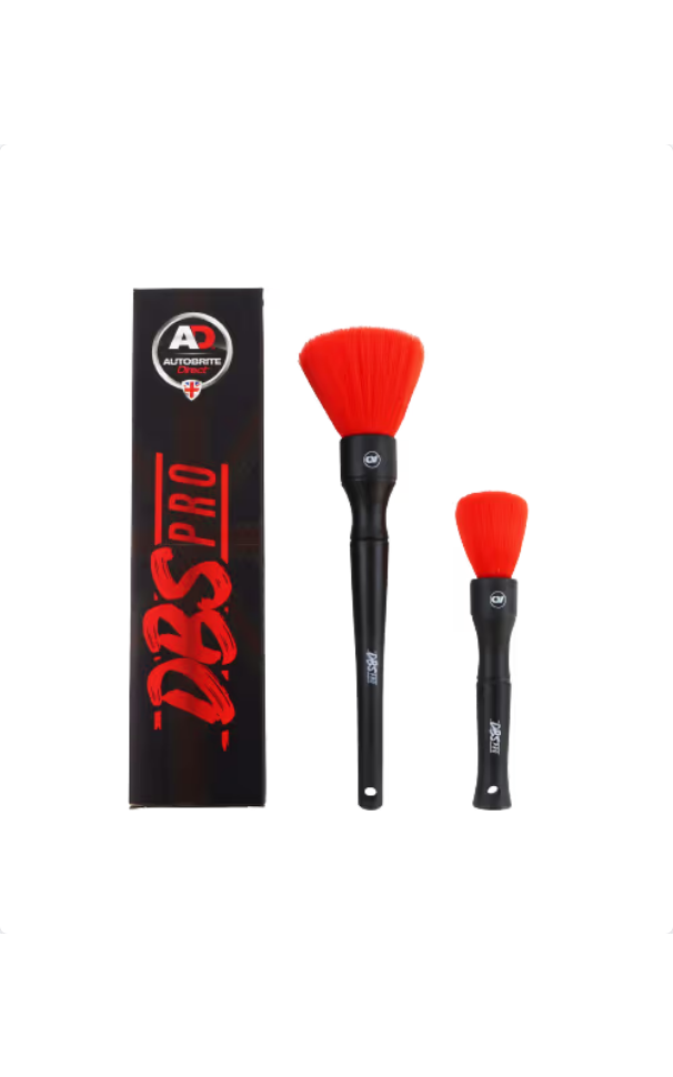 Autobrite Direct DBS Pro – profesionalių detailingo šepetėlių rinkinys, 2 vnt.