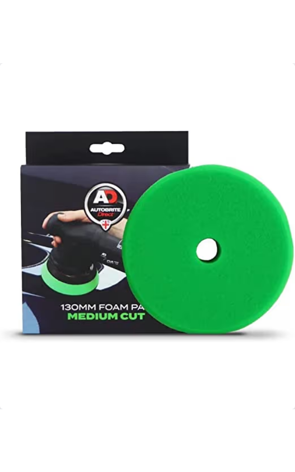 Autobrite Direct Medium Cut 130 mm – vidutinio kietumo poliravimo padas Autobrite Direct Medium Cut 130 mm – vidutinio kietumo poliravimo padas