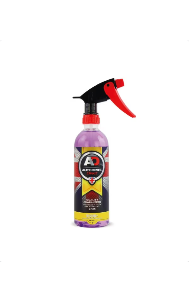 Autobrite Direct Vision+ 500 ml – stiklų valiklis su nano apsauga nuo lietaus