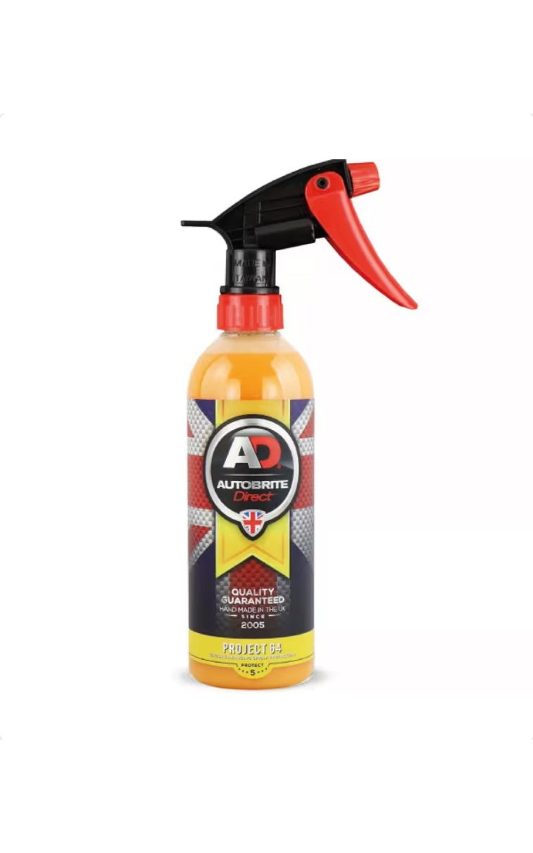 Autobrite Direct Project 64 500 ml – greito poveikio blizgesio ir hidrofobinės apsaugos priemonė