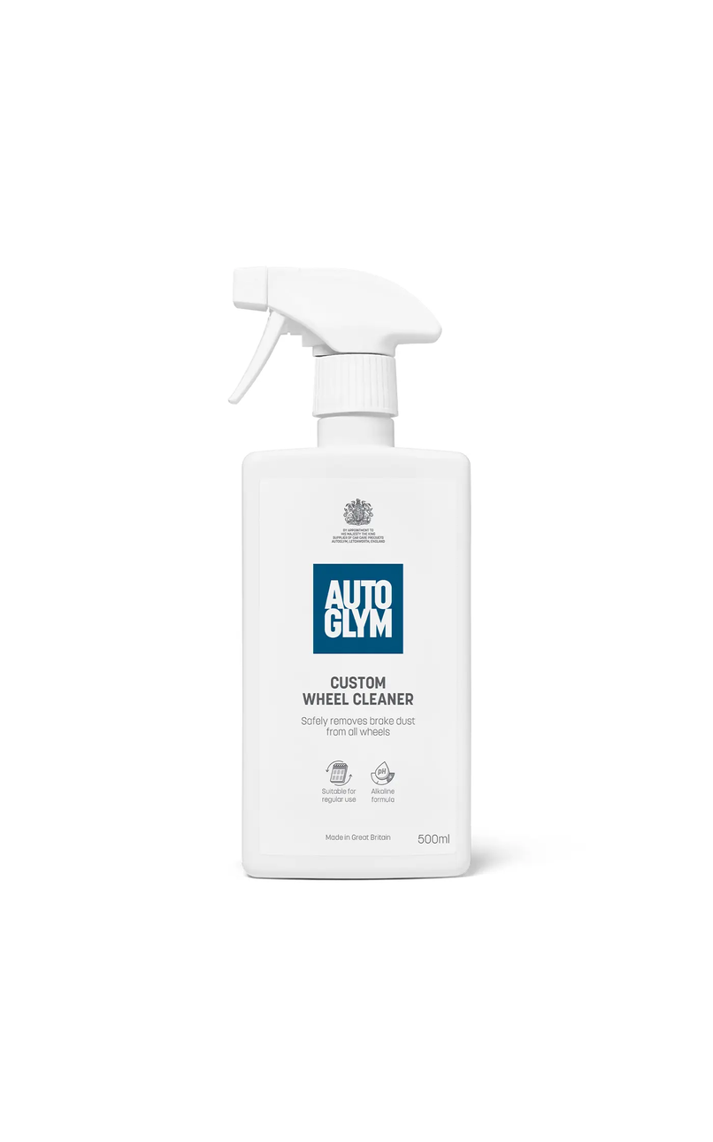 Autoglym Custom Wheel Cleaner 500 ml – saugus ratlankių valiklis be rūgščių Autoglym Custom Wheel Cleaner 500 ml – saugus ratlankių valiklis be rūgščių