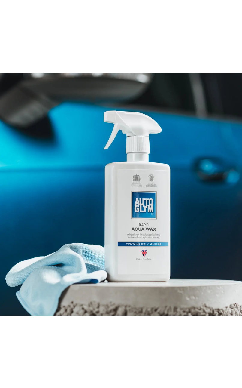 Autoglym Rapid Aqua Wax 500 ml – greitas vaškas šlapiam automobiliui 1 Autoglym Rapid Aqua Wax 500 ml – greitas vaškas šlapiam automobiliui 1