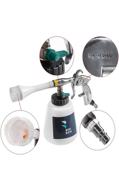 BenBow Tornador Classic Cleaning Gun Brush Tube Tornado valymo įrankis