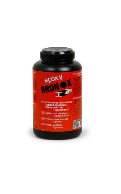 BRUNOX EPOXY Rūdžių rišiklis+gruntas,skirtas tepti teptuku 1000ml BRUNOX EPOXY Rūdžių rišiklis+gruntas,skirtas tepti teptuku 1000ml