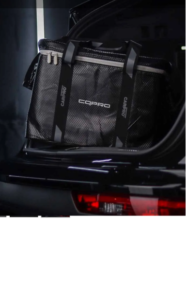 CarPro Maintenance Bag CQPRO Silver – termo krepšys su automobilio priežiūros priemonių rinkiniu