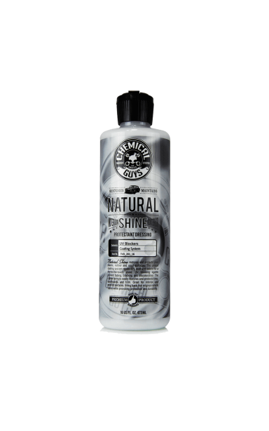 Chemical Guys Natural Shine plastikinių ir guminių paviršių atnaujinimo priemonė