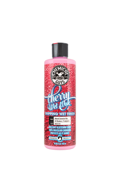 Chemical Guys Cherry Wet Wax greitas vaškas su vyšnių aromatu Chemical Guys Cherry Wet Wax greitas vaškas su vyšnių aromatu