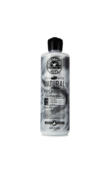 Chemical Guys Natural Shine plastikinių ir guminių paviršių atnaujinimo priemonė Chemical Guys Natural Shine plastikinių ir guminių paviršių atnaujinimo priemonė