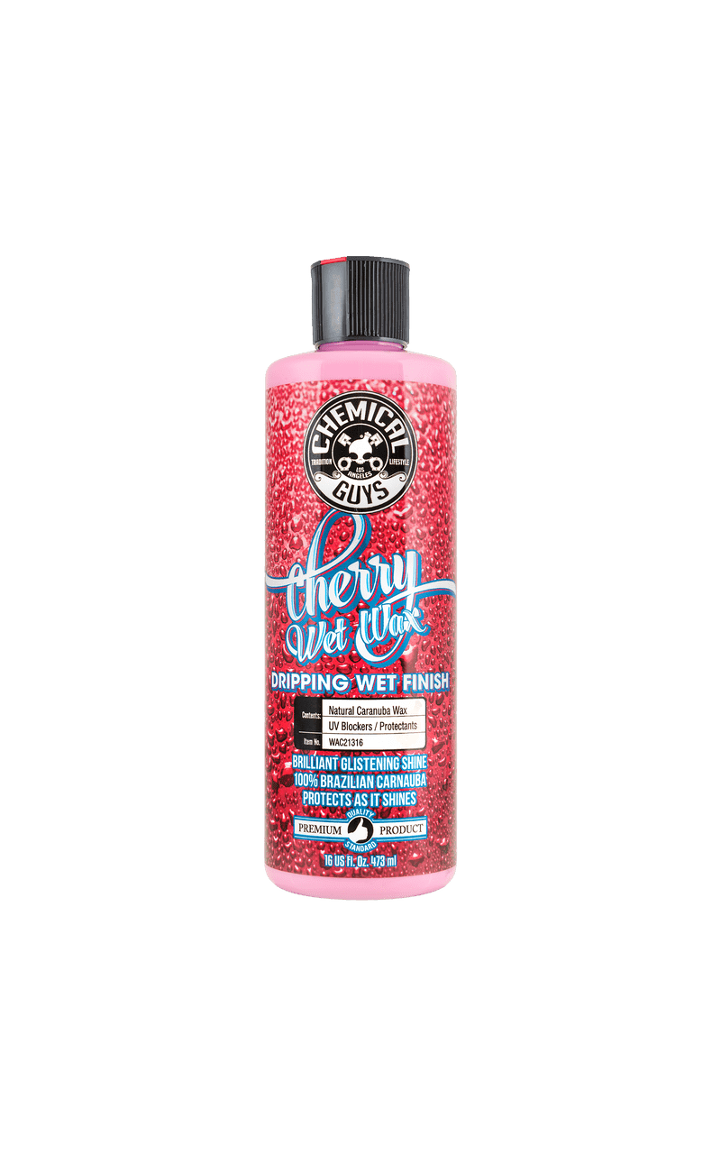 Chemical Guys Cherry Wet Wax greitas vaškas su vyšnių aromatu