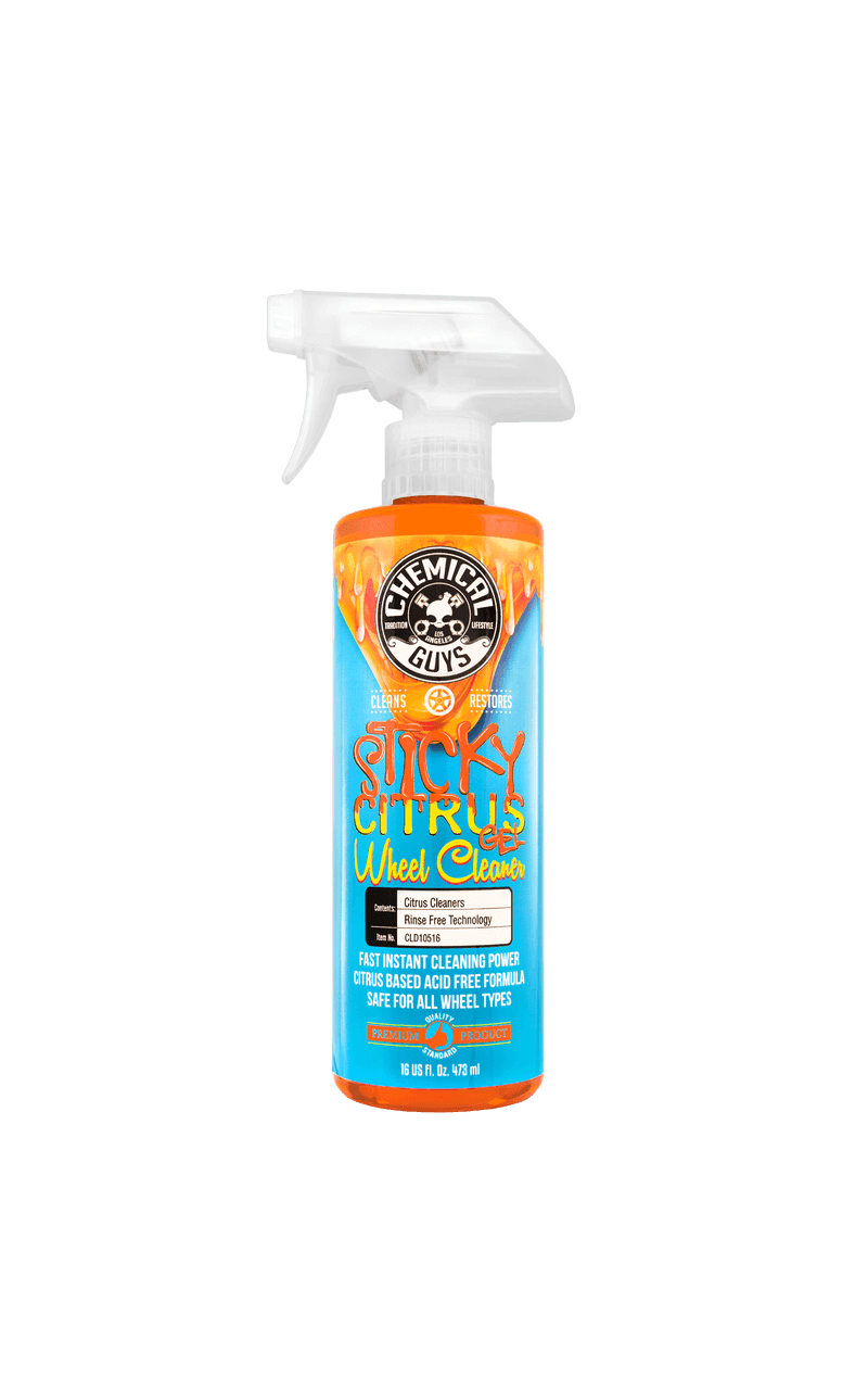 Chemical Guys Sticky Citrus Wheel Cleaner Gel ratlankių valiklis Chemical Guys Sticky Citrus Wheel Cleaner Gel ratlankių valiklis