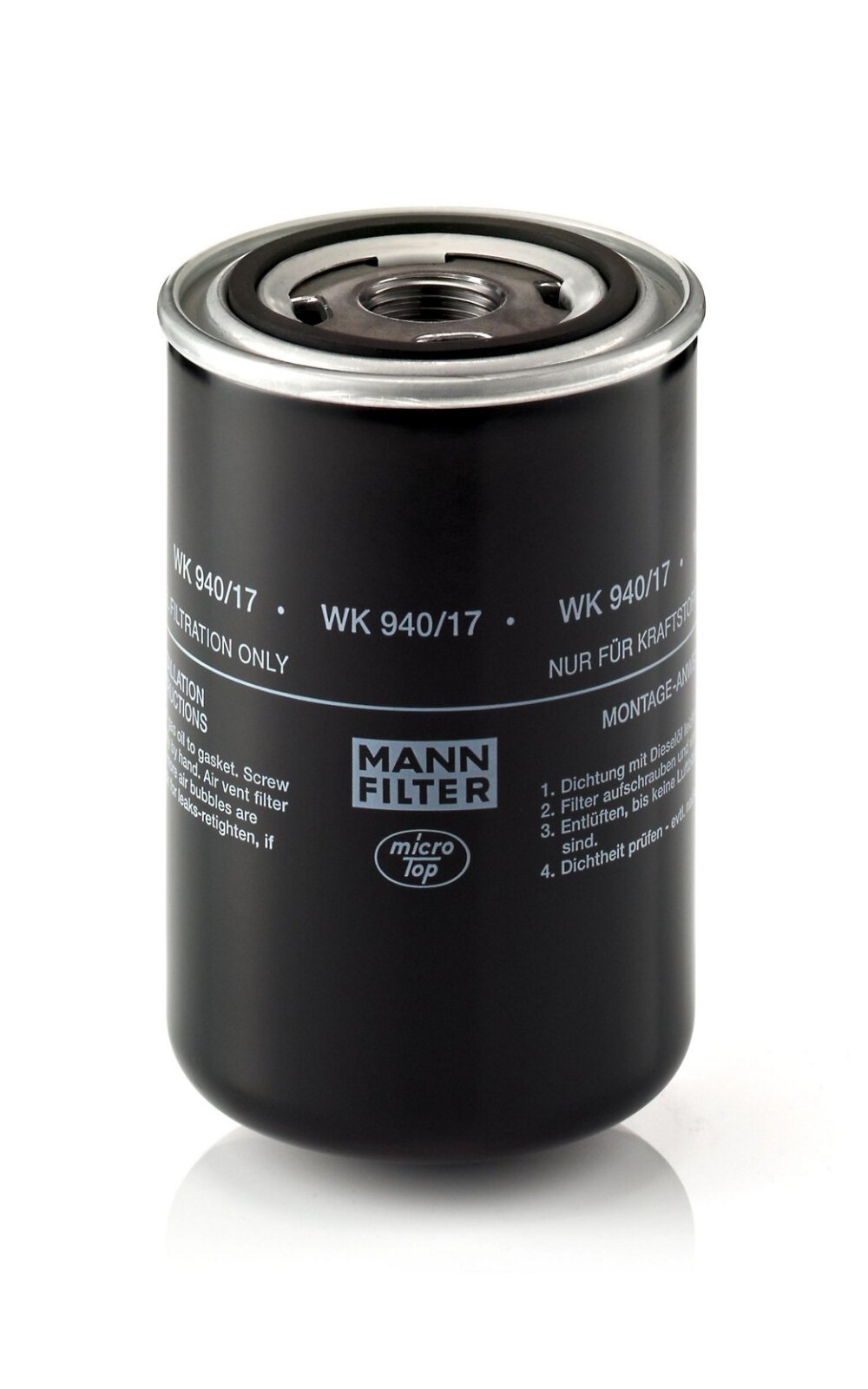 Dyzelino filtras MANN-FILTER Dyzelino filtras MANN-FILTER