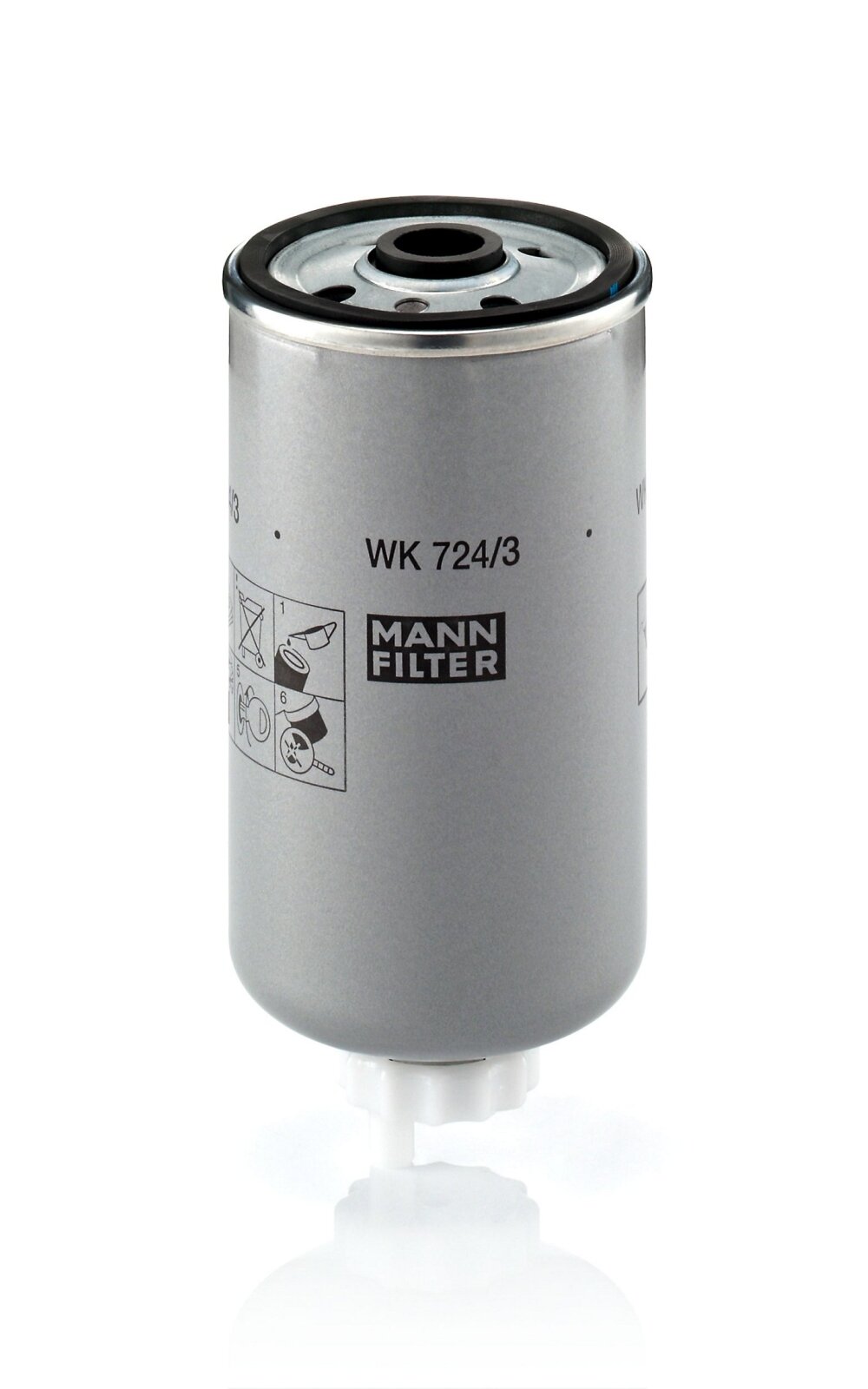 Dyzelino filtras MANN-FILTER Dyzelino filtras MANN-FILTER