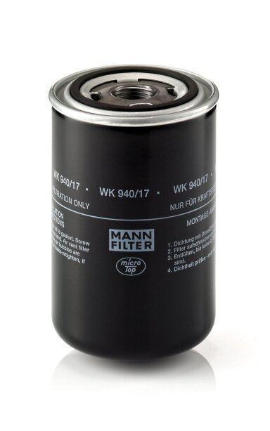 Dyzelino filtras MANN-FILTER