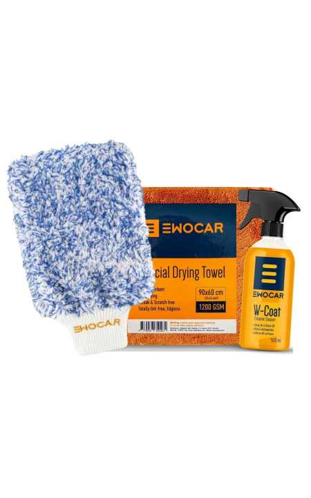 EWOCAR W-Coat automobilio priežiūros rinkinysEWOCAR W-Coat rinkinys
