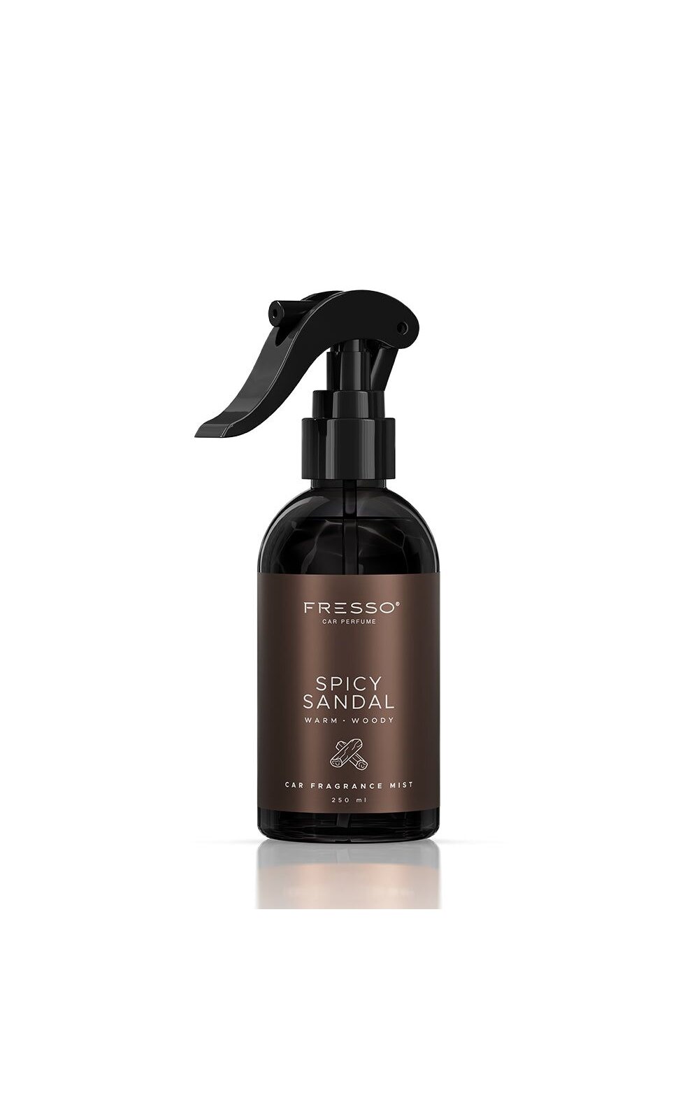 FRESSO Spicy Sandal – purškiamas automobilio salono kvapas, 250 ml