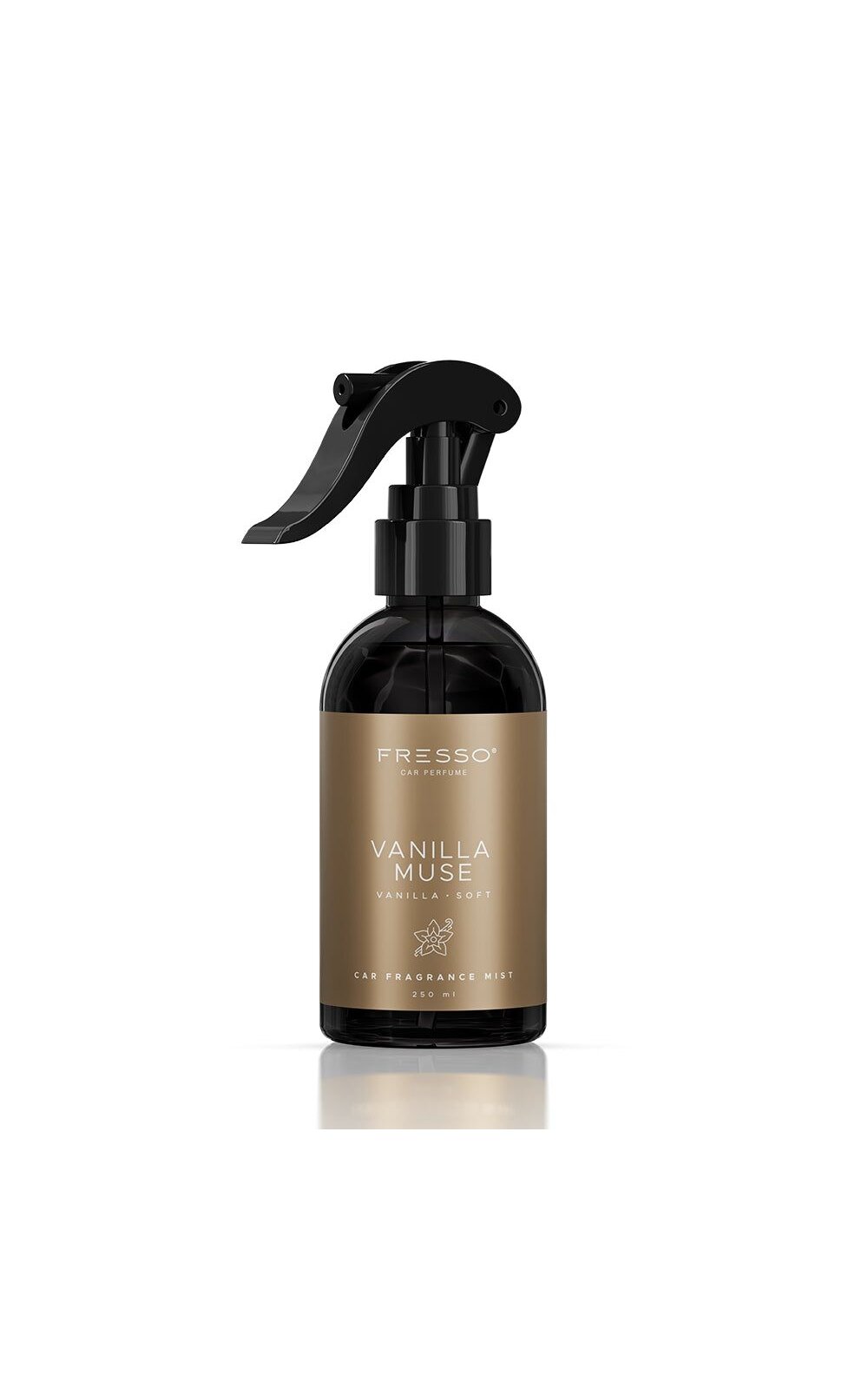 FRESSO Vanilla Muse – purškiamas automobilio salono kvapas, 250 ml FRESSO Vanilla Muse – purškiamas automobilio salono kvapas, 250 ml