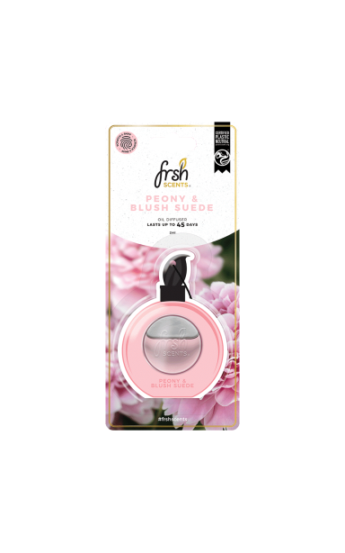 FRSH SCENTS pakabinamas kvapas PEONY & BLUSH SUEDE, 1vnt