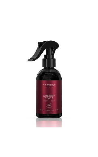 FRESSO Cherry Code – purškiamas automobilio salono kvapas, 250 ml FRESSO Cherry Code – purškiamas automobilio salono kvapas, 250 ml