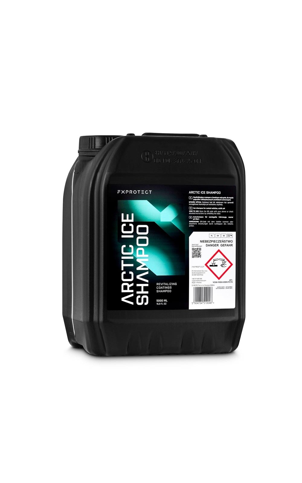 FX Protect Arctic Ice Shampoo 5L – rūgštinis automobilių šampūnas