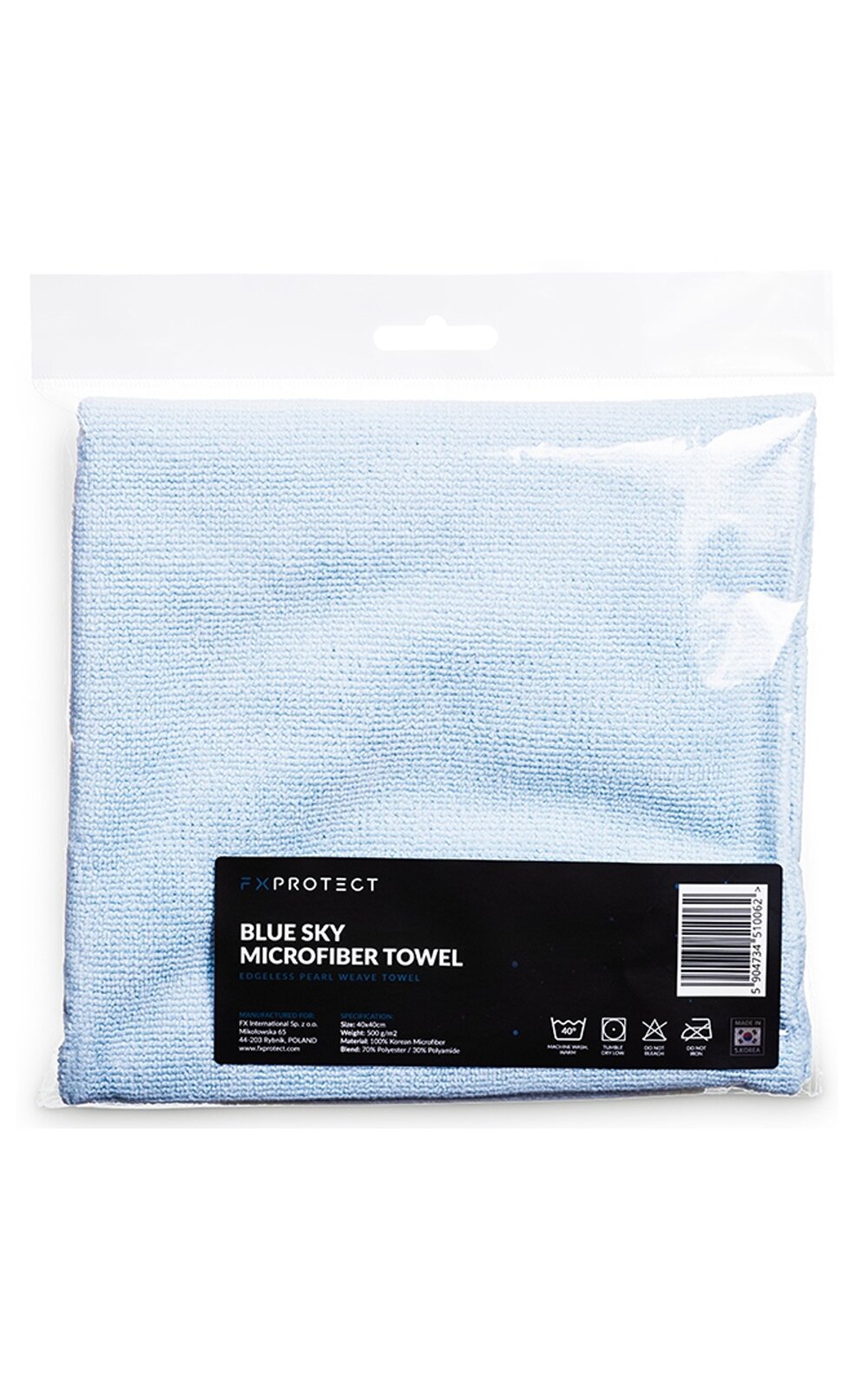 FX Protect Blue Sky 40 × 40 – mikropluošto šluostė