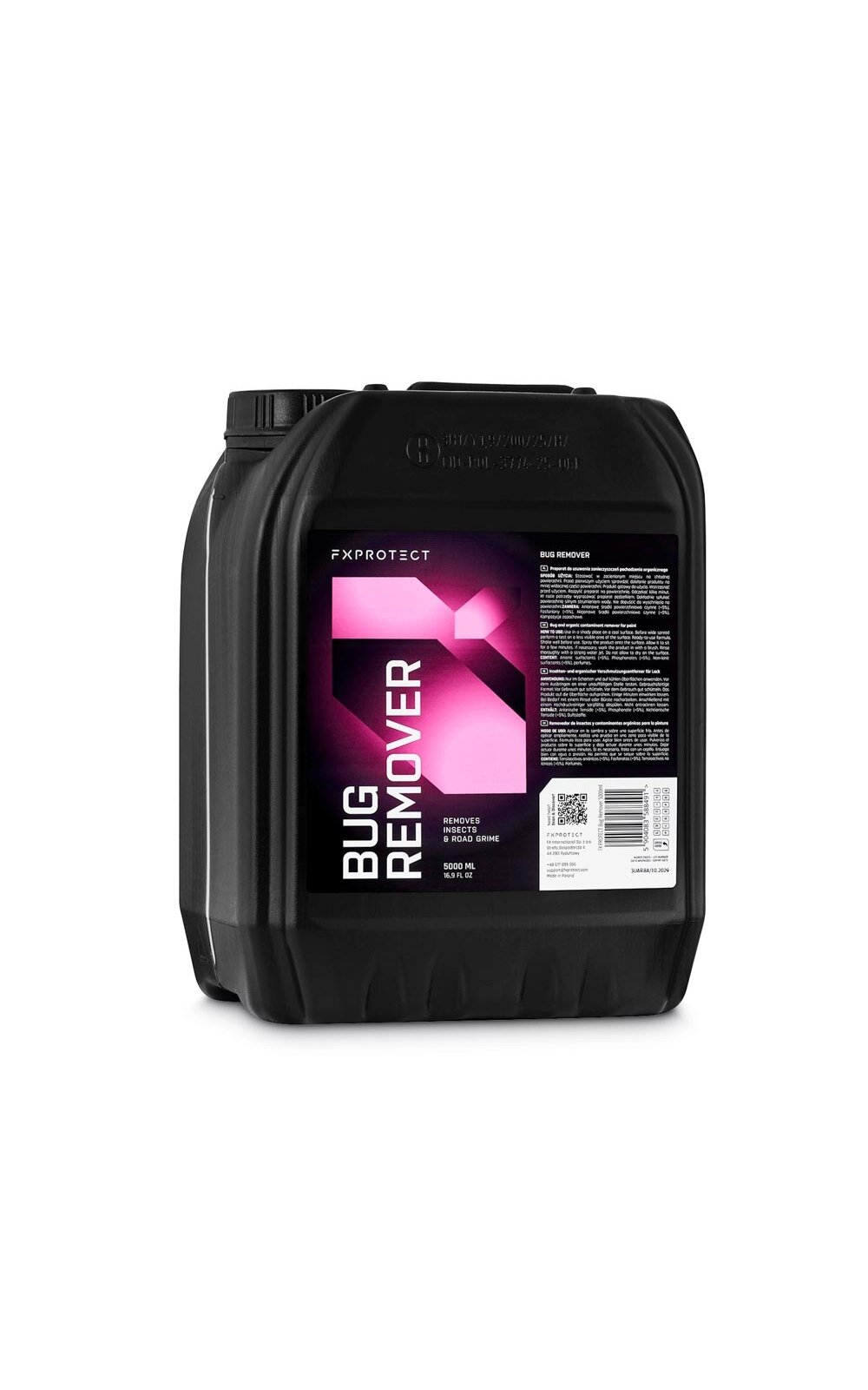 FX Protect Bug Remover 5L – vabzdžių likučių valiklis FX Protect Bug Remover 5L – vabzdžių likučių valiklis