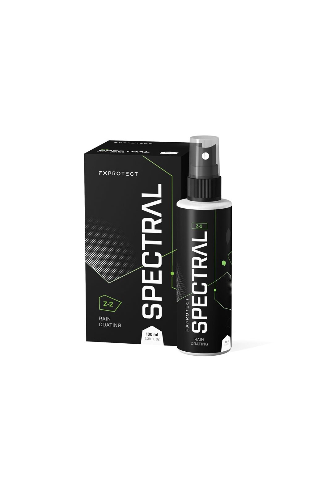 FX Protect Spectral Rain Coating Z-2 100 ml – hidrofobinė danga stiklams FX Protect Spectral Rain Coating Z-2 100 ml – hidrofobinė danga stiklams