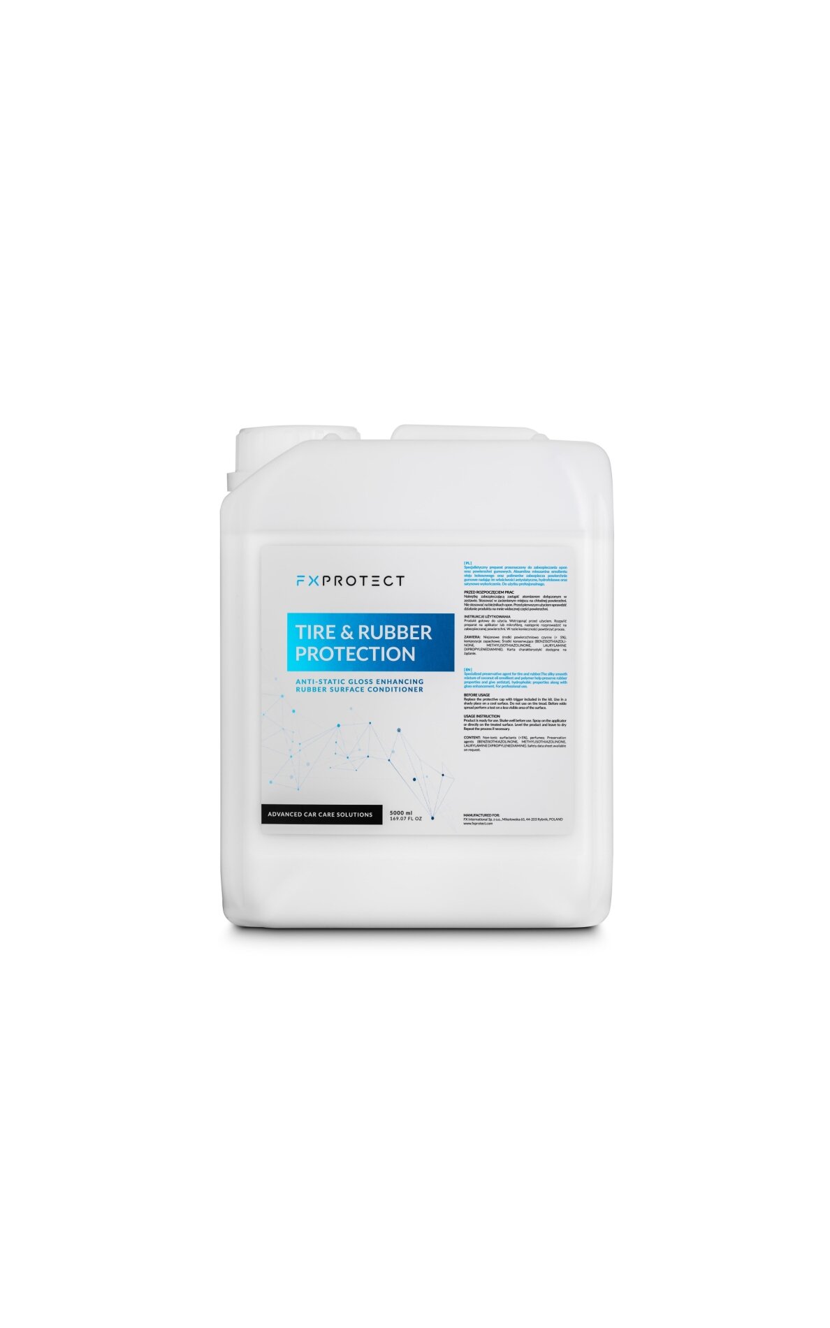 FX Protect Tire Rubber Protection 5L – padangų juodintojas
