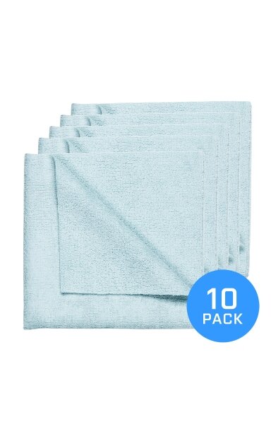 FX Protect Frost White 40 × 40 cm 230 GSM 10 vnt. – universalių mikropluošto šluosčių rinkinys