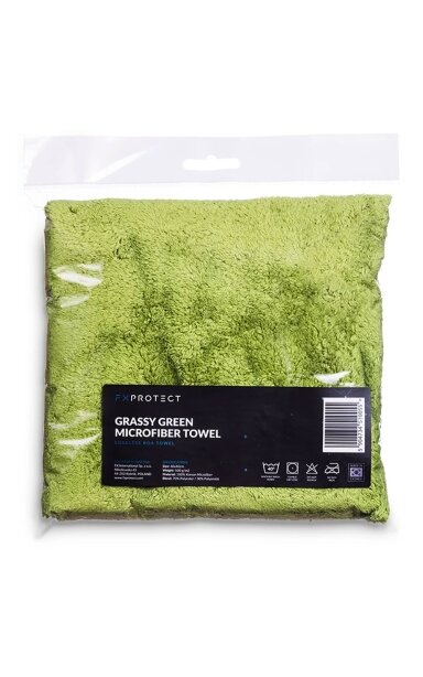 FX Protect Grassy Green BOA 40 × 40 –mikropluošto šluostė