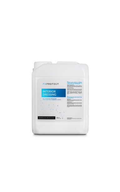 FX Protect Interior Dressing 5L – salono plastiko atnaujintojas